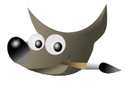 Le coyote Wilber (mascotte officielle de GIMP) gimp